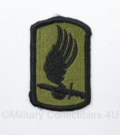 US Army 173rd Airborne Brigade patch subdued - 8 x 5 cm - origineel