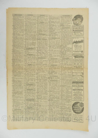 WO2 Duitse krant 8 Uhr Blatt 26 februari 1944 - 47 x 32 cm - origineel