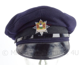 Britse politie Police Mid and West Wales platte pet - maat 58 - origineel