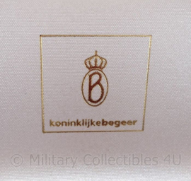 Korps Rijkspolitie manchet knopen paar 15 MM - nieuw in doosje Koninklijke Begeer - 7,5 x 3 x 6 cm - origineel