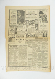 WO2 Duitse krant 8 Uhr Blatt 30 mei 1941 - 47 x 32 cm - origineel