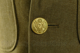 WO2 US Army Air Force Corporal Class A jacket april 1941 met medal bar - maat 37L = NL maat 47 Long - origineel