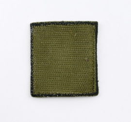 KL Nederlandse leger RMC West Regionaal Militair Commandant West borstembleem - met klittenband - 5 x 5 cm - origineel