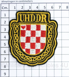 Kroatisch UHDDR war Volunteers Association embleem  - origineel