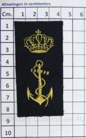 Koninklijke Marine en Korps Mariniers Dienstvak insignes gespiegeld - 8 x 4 cm - origineel