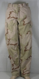 KL Nederlandse leger Desert camo broek - meerdere maten - gedragen - origineel