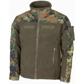 Combat RipStop Fleecejack - Flecktarn - maat S t/m 4XL - nieuw gemaakt