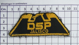 Mexicaans Embleem DSP Jalisco - 9,5 x 4 cm - origineel