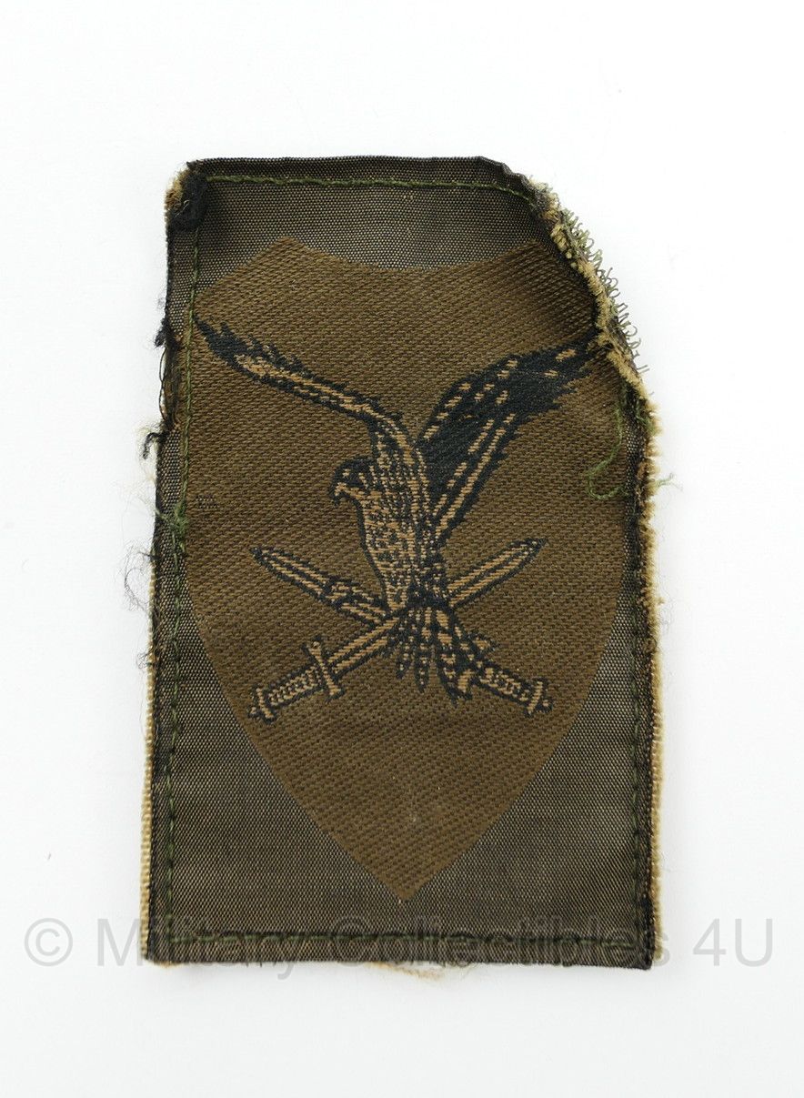 KL GVT embleem LUMBL luchtmobiele brigade  -  MET klittenband - 8 x 5cm - origineel