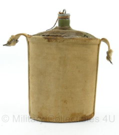 WO2 Britse veldfles set - 14,5x7x23cm - origineel