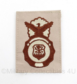 US Air Force Desert Security Police badge borst embleem - 6 x 8 cm - origineel