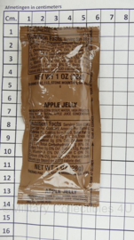US Army MRE ration Apple Jelly - 28 gram