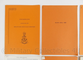 Defensie archiefbeheer en Militaire administratie documenten set - origineel