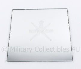 KCT Korps Commandotroepen spiegel met logo - 15 x 15 cm - origineel