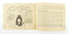 WO2 Brits boekje Tips On Train Travel 1942 - 13½ x 10½ cm - origineel