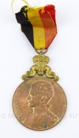 Belgische "Jaarmarkt wemmel 1936" bronzen medaille - Origineel