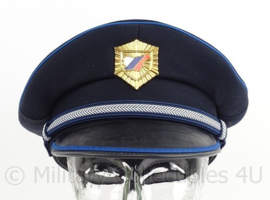 Sloveense  Politie pet - maat 56 1/2 - maker: Kroj Ljubljana - origineel