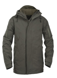 Gen II trilaminaat Regenjack met fleece voering - OD Green - Small