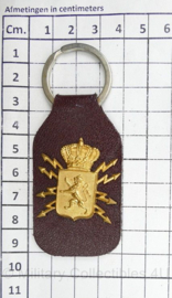 Belgische leger Verbindingen sleutelhanger - 9 x 4 cm - origineel