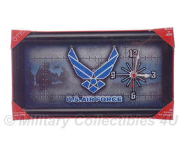 Metalen US Air Force Klok - Made in the USA!