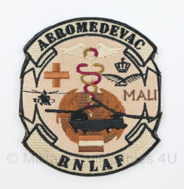 RNLAF Royal Netherland AirForce Aeromedevac Mali embleem met klittenband - 11 x 9,5 cm