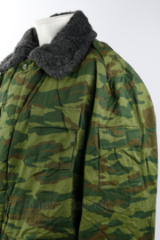 Russische Flora camo dikke winterjas - maat 52 t/m 54 - origineel