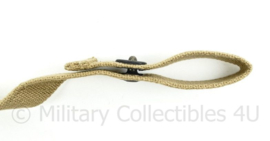 Onbekend WO2 US khaki webbing riempje - 32 x 2 cm. - origineel