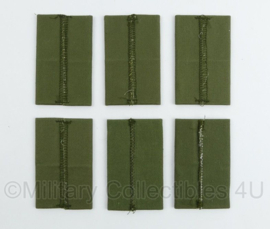 Defensie Officiers epauletten voor de trui PAAR - 8 x 5 cm - alleen nog Tweede Luitenant - origineel
