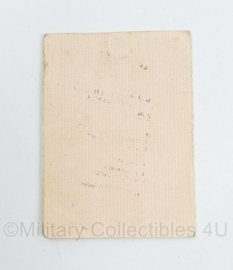 Russische USSR oorkonde - 11 x 8 cm -  origineel