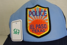 Police El Paso Texas Baseball cap - Art. 567 - origineel