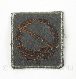 KL Vaardigheidsembleem Schietwedstrijden Harskamp brons voor GVT- 5 x 4½ cm - origineel