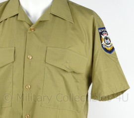 Australische politie, WA Western Australia Police - korte mouwen - met 2 emblemen - maat M - origineel