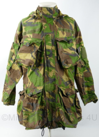 KL Nederlandse leger woodland camo Smock Jas Windproof - maat Small - gedragen - origineel