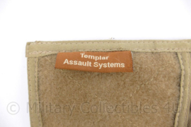 Defensie  en US Army  Office pouch Coyote MOLLE - merk Templar Assault Systems  - 17,5 x 4 x 16 cm - nieuwstaat - origineel