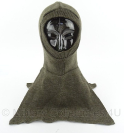 Balaclava & col in 1 - antiek 100% wollen model - origineel jaren 50