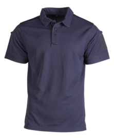 Tactical Quick Dry Poloshirt korte mouw - met klittenband op de mouw - BLAUW - nieuw gemaakt