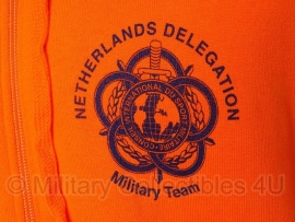 Adidas Sweater Jack Netherlands Delegation Military team CISM Sport - Military Team - origineel, maar ongebruikt - maat L