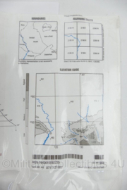 Defensie stafkaart Mazar E Sharif Afghanistan 2011 - schaal 1: 50.000 - 57 x 55 cm - origineel