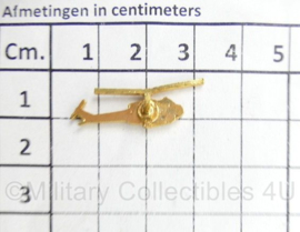 Klu Luchtmacht speld helikopter - 3 x 1 cm -  origineel