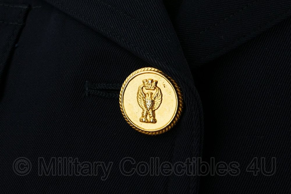 Italiaanse Polizia Di Stato uniform met kraagspiegels - jas maat 42L, broek maat 44-6-R - origineel