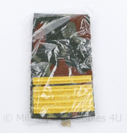 Bundeswehr Marine Flecktarn epauletten paar - Kapital zur See-  11 x 6 cm - nieuw in de verpakking - origineel