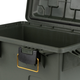 Plastic Munitie/utility box compact - 46,7 x 30,8 x 21 - Groen of Dark Earth
