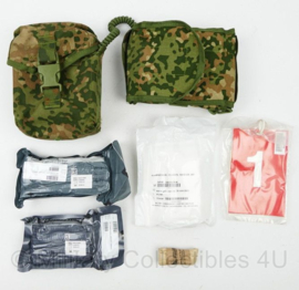 Defensie Opbouwtas Persoonlijk GNK IFAK MET inhoud- 13 x 7,5 x 17,5 cm - gebruikt - origineel