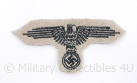 Waffen SS arm adelaar op wit voor gala uniform - 10 x 5 cm