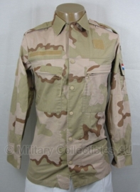 Korps Mariniers desert camo basis jas met straatnaam - maat 6080/9500 - origineel