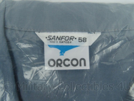 KLu Luchtmacht Stofjas grijs Sanfor Orcon - nieuw in verpakking - maat 58 - origineel