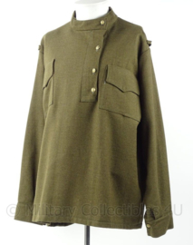 WO2 Russisch model uniform shirt - groen - borstomtrek 138  cm - replica