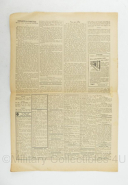 WO2 Duitse krant Frankische Tageszeitung nr. 196 22 augustus 1944 - 47 x 32 cm - origineel