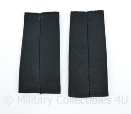 US Army shoulder boards yellow on black - 11,5 x 5,5 cm - origineel