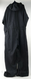 Britse Politie coverall overall zwart - maat 116T (=EU 56/58) - nieuw - origineel